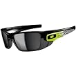 Oakley Deuce Coupe Fuel Cell Men's Limited Editions Designer Sunglasses w/ Free B&F Heart Sticker Bundle - Polished Black/Black Iridium