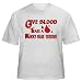 Give Blood Tease a Kerry Blue Terrier Youth T-Shirt (for Kids) Various Colors Available