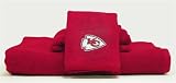 Kansas City KC Chiefs NFL Embroidered 100% Cotton 3 PC Towel Set