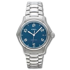 Click here to buy Ebel 1911 Series Blue Stainless Steel Watch by Ebel.