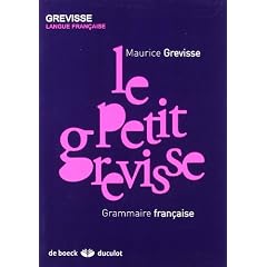 Le Petit Grevisse : Grammaire fran�aise