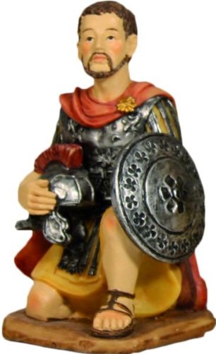 Figure inginocchiate legionari 'di 9 centimetri, hanbemalen