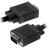 1d4us15ft Svga Cable Hd15 Male to Male Monitor M/m Flat Cable