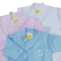 Plain Cotton Baby Sleepsuit
