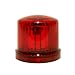 Fortune Products PL-300RJ-RCS05 Battery Powered Ultra Bright LED Remote Control Police Beacon, Frequency 5, 6" Diameter x 5" Height, Red