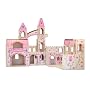Melissa & Doug Deluxe Wooden Folding Princess Castle