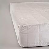 Mattress Protector - King Size (White) (21.5"H x 76"W x 80"D)