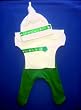 Kiss Me I'm Irish Three Piece Set (Four preemie and newborn sizes), Newborn 8-12 lbs