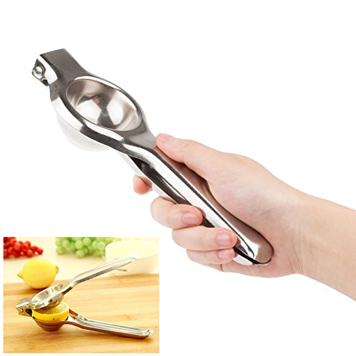 Lemonbest Stainless Steel Manual Lemon Squeezer Citrus Lime Juicer, Handhold Heavy Duty Press Tool Lemonbest Stainless Steel Manual Lemon Squeezer Citrus Lime Juicer, Handhold Heavy Duty Press Tool