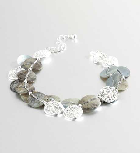 Shell Filigree Bracelet