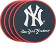 New York Yankees Set Of 4 Coasters