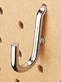 5/8 Curved J-Hook for Pegboard