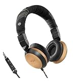 House of Marley Stir It Up Harvest Headphones with 3 Button Mic – Aluminium