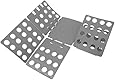 WYZworks Adjustable Adult Magic Fast Folder Clothes T-Shirts Folding Board (Grey)