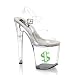 TipJar Sandal Shoes 8 Inch High With Tip Jar Feature Stripper Shoes Dancer Shoes Exot...