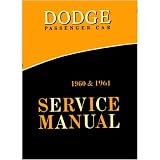 1960 1961 DODGE DART POLARA MATADOR etc Service Manual by Dodge