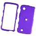 LG Chocolate Touch VX8575 (Verizon) Rubberized Snap On Protector Hard Case Purple