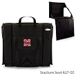 Nebraska Cornhuskers Padded Lightweight Stadium Seat - Black w/Digital Print