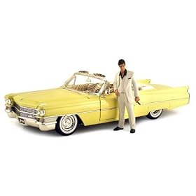 1:18 Scale Diecast Scarface 1963 Cadillac by Jada