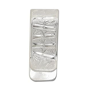 Sterling Silver Hawaiian Bamboo Money Clip