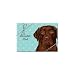Chocolate Labrador Retriever Boxed 8 Notecards with Envelopes 3.5''x5''
