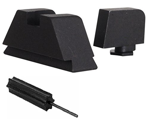 AmeriGlo GL-429 All Glock models. Tall Set for suppressor use. Black Front/Rear + Ultimate Arms Gear Pro Disassembly 3/32 Pin Punch Armorers Gunsmith Tool