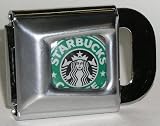 Starbucks Interchangeable Seatbelt Belt Buckle!