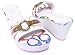 COACH Fionah Sandals Slides Platform White Womens