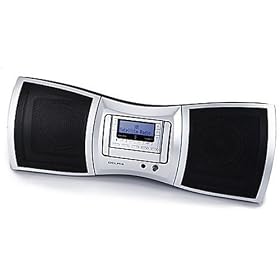 Delphi Boom Box Audio System with Delphi SkyFi2 XM Satellite Radio Receiver Bundle (Factory Refurbished)