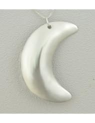 The Mystical Moon Sterling Silver Aromatherapy Necklace, Made in America