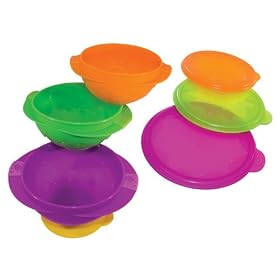 Sassy On The Go Snack Bowl Set, Colors May Vary: Baby