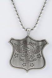Kitsch n Kouture Live Fast Die Young Pendant Mitch O'Connell