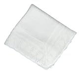 from Dandelion Dandelion Pattened Baby Shawl (White) (Model A1082w)