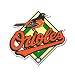 BALTIMORE ORIOLES - Major League Baseball - STICKER DECAL - #S081