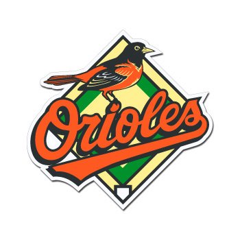 BALTIMORE ORIOLES - Major League Baseball - STICKER DECAL - #S081