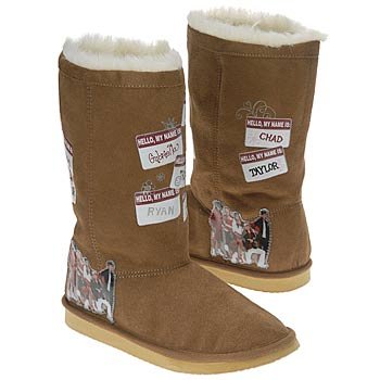 Girls' High School Musical Suede Boot Tan