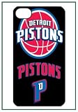 NBA Detroit Pistons iPhone 4 iPhone4 Black Designer Hard Case Cover Protector Bumper