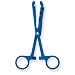 Locking Tubing Clip, Forceps Style, 6