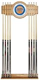 New York Knicks NBA Billiard Cue Rack with Mirror