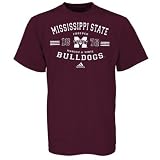 adidas Mississippi State Bulldogs Maroon & White Forever T-shirt
