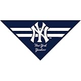 New York Yankees Baseball Dog Puppy Pet Bandana – Medium/Large Officially Licensed MLB