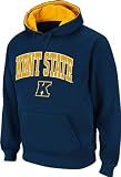 Kent State Golden Flashes Arched Tackle Twill Hooded Sweatshirt
