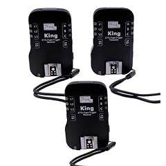 Kaavie Profi e-TTL Funk Blitzausl�ser mit 2 Empf�ngern f�r Canon EOS DSLR's und Blitzger�te