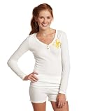 Southpole Juniors Henley Neck Long Sleeve Thermal Shirt With Matching Shorts