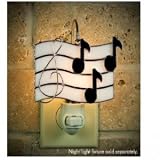 Switchables Stained Glass Music Notes Nightlight Cover
