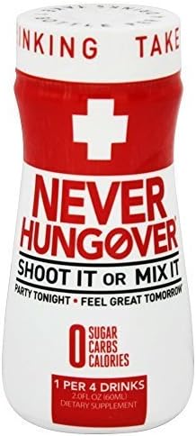 Never Hungover - Shoot It or Mix It - 2 oz. by Never Hungover LLC