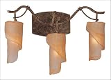 Fredrick Ramond FR59174BAT Nirvana Three Light Vanity Light in Batik