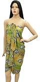 Marvelous Multicolor Floral Printed Sarong Pareo