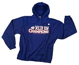 New York Giants Superbowl XLII Champions NFL Mens Hoodie, Blue