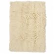 Flokati Heavy 2000 Gram Hand Woven 100%Wool 8'x8' (Natural White)